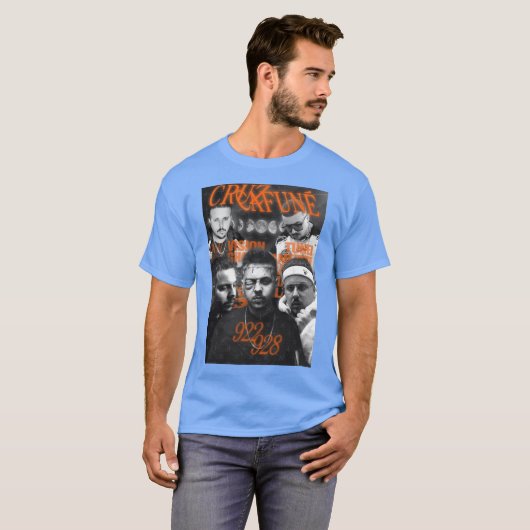 Cruz cafune edit vintage tシャツ (正面フル)