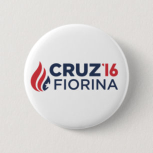 Cruz Fiorina 「16のロゴ 缶バッジ