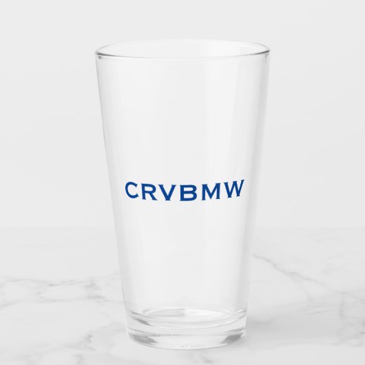 CRVBMWガラス タンブラーグラス (正面)