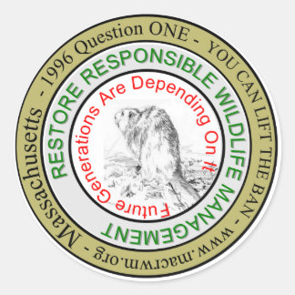 CRWMラウンドステッカー ラウンドシール