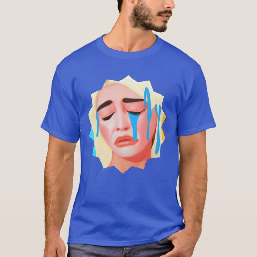 Cry For What レトロ Tシャツ (正面)