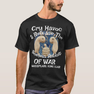 Cry Havoc FW FV HG リリース　骨抜きウサギ戦争 Tシャツ