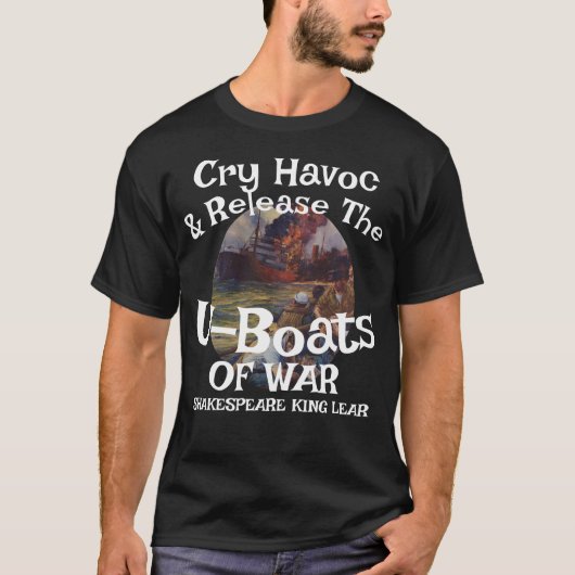 Cry Havoc FW FV HG Uボート戦 リリース Tシャツ (正面)