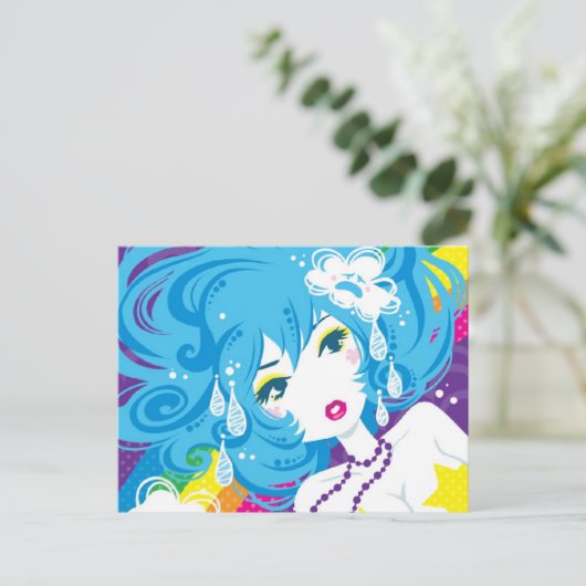 Crybabyはがき ポストカード (スタンド正面)