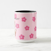 Crying Is Cardio, Right? | Cute Crying Cat Design マグカップ (中央)