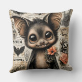 Cryptチャーム：月下の開花 クッション (裏面)