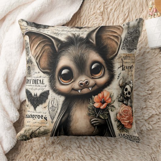 Cryptチャーム：月下の開花 クッション (ブランケット)