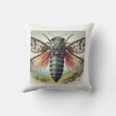 Cryptaspasma Insect 050824IREF231 - Watercolor クッション (裏面)