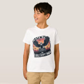 Crypticビート: Eagle DJ in Flight» Tシャツ (正面フル)
