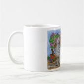 Cryptidのカフェのマグ コーヒーマグカップ (左)