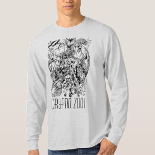 Cryptidの動物園モンスターのマッシュのティー Tシャツ