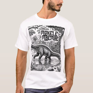 Cryptid陰謀論 – Mokele-Mbe Tシャツ