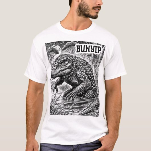 Cryptid陰謀 – Bunyip Tシャツ (正面)