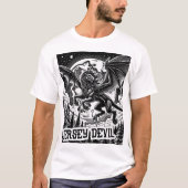 Cryptid Contrusion - The Jersey Devil Tシャツ (正面)