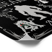 Cryptid Field Research Team本社Bigfoot ポスター (角)