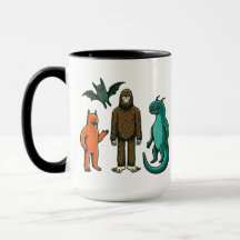 Cryptid Friends: Bigfoot、Chupacabraなどマグ