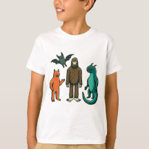 Cryptid Friends: Bigfoot、Chupacabra、Nessie、Drac
