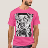 Cryptid Mugshots - Wendigo Tシャツ (正面)