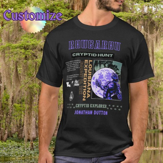 Cryptid Rougarou Louisiana Tシャツ