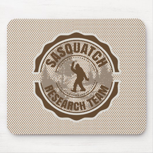 Cryptid Sasquatch Research Team マウスパッド (正面)