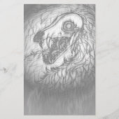 Cryptid: Snow Wasset Sketch 便箋 (正面)