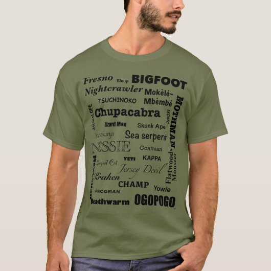 Cryptid Tシャツ (正面)