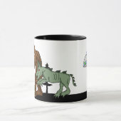 Cryptid, UFO，ビッグ足，チュパカブラ，エイリアン マグカップ (中央)