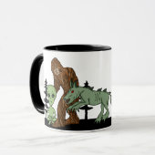 Cryptid, UFO，ビッグ足，チュパカブラ，エイリアン マグカップ (正面左)