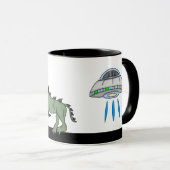 Cryptid, UFO，ビッグ足，チュパカブラ，エイリアン マグカップ (正面右)