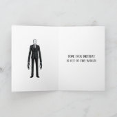 Cryptids | この世のものではない誕生日 カード (内部)