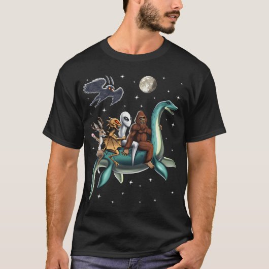 Cryptids Journey Tシャツ (正面)