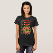 Cryptoは私のまわりに、C.R.E.A.M.、ビットのすべてを規定 Tシャツ (正面フル)