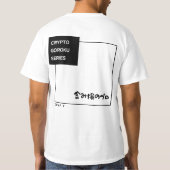CRYPTO語録 -GOROKU- “Master of Unrealized Losses” Tシャツ (裏面)