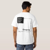 CRYPTO語録 -GOROKU- “Master of Unrealized Losses” Tシャツ (裏面フル)