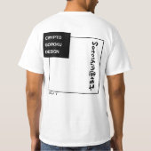 CRYPTO語録 -GOROKU- “Satoshi’s DNA” Tシャツ (裏面)