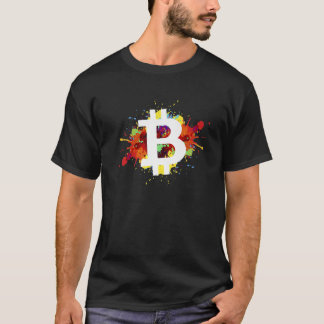 Crypto Bitcoin Art Cryptocurrency BTC Hodlerグラフ Tシャツ