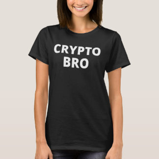 Crypto Bro - Bitcoin Tシャツ