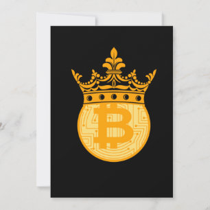 Crypto BTC Cryptocurrency Bitcoin Moneyギフト 招待状