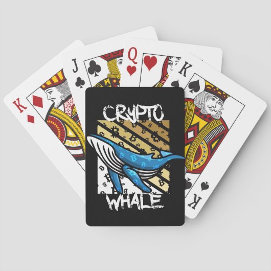 Crypto Btc Whale – 暗号コイン トランプ (裏面)