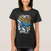 Crypto Btc Whale – 暗号コイン Tシャツ (正面)