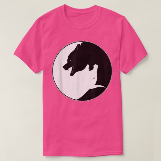 Crypto BullとBear暗号株式の投資家インAN Tシャツ (デザイン正面)