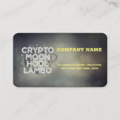Crypto Business Card 名刺 (裏面)