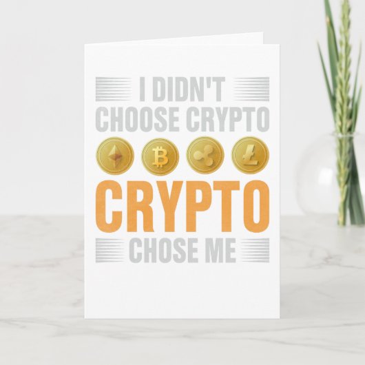 Crypto Chose Me カード (正面)