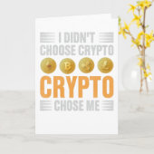 Crypto Chose Me カード (黄色い花)
