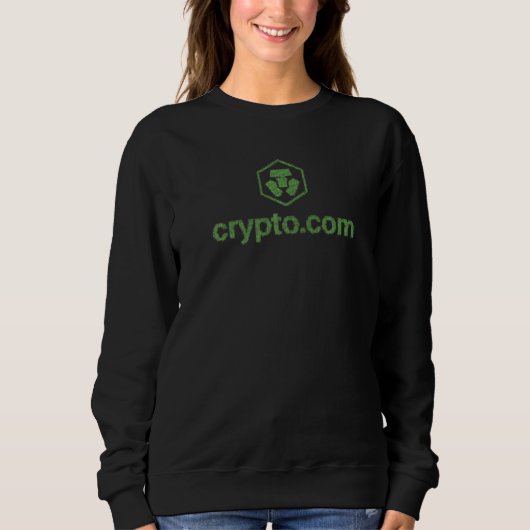 Crypto Com Coin Cro 仮想通貨 HODL 暗号資産 スウェットシャツ (正面)