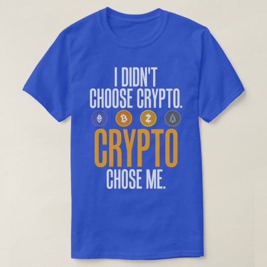 Crypto Cryptoを選択しなかった場合 Tシャツ (デザイン正面)