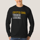 Crypto Dad Trader Legend Tシャツ (正面)