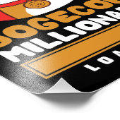 Crypto DogeCoin億万長者ロード フォトプリント (角)