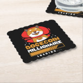 Crypto DogeCoin億万長者ロード ペーパーコースター (アングル)