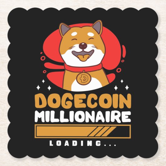 Crypto DogeCoin億万長者ロード ペーパーコースター (正面)